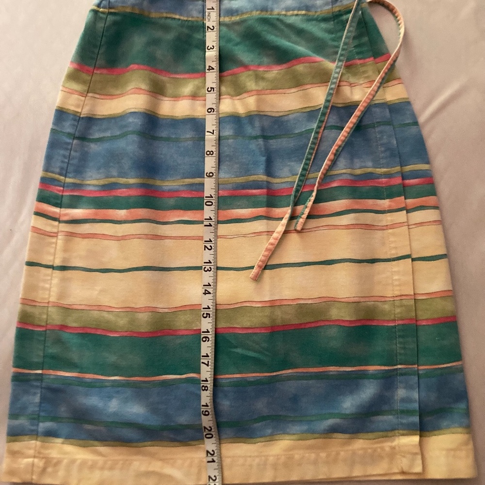 Coldwater Creek Summer wrap skirt size medium